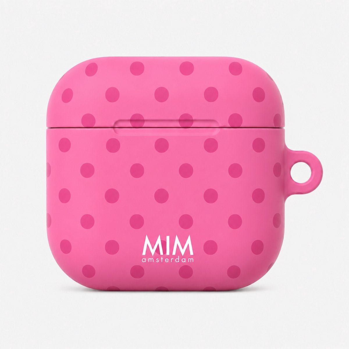 MIM Amsterdam Hot Gossip airpod hoesje met stippenprint voor AirPods 4