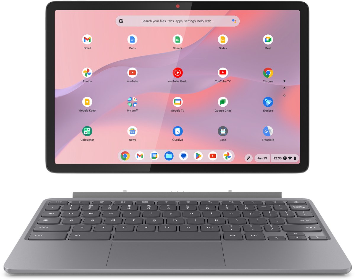 Lenovo Chromebook Duet 11M889 met losgekoppeld toetsenbord
