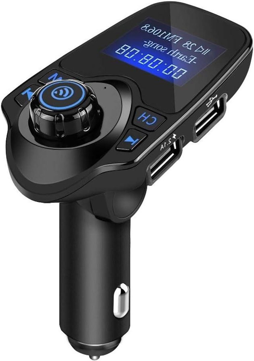 FM-transmitter met CVC-ruisonderdrukking voor handsfree bellen