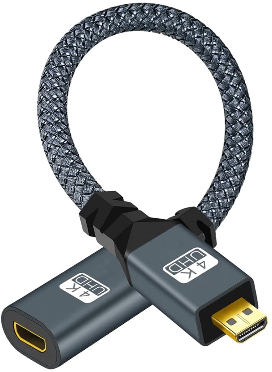 Micro HDMI-kabel adapter van micro naar standaard hdmi