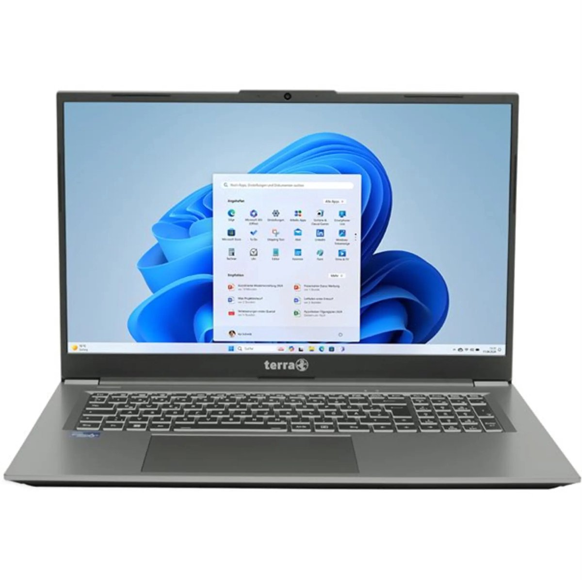 Terra Mobile 1717R 17.3 inch laptop met Windows 11 Pro