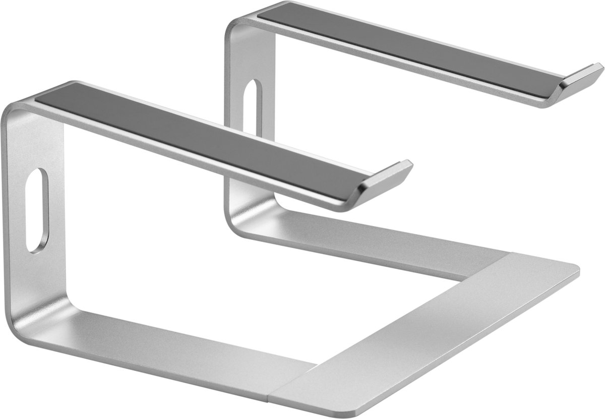 Gembird laptopstandaard in zilver