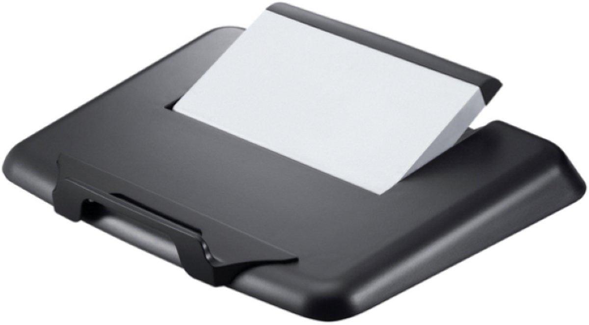 Quantore laptopstandaard medium in zwart