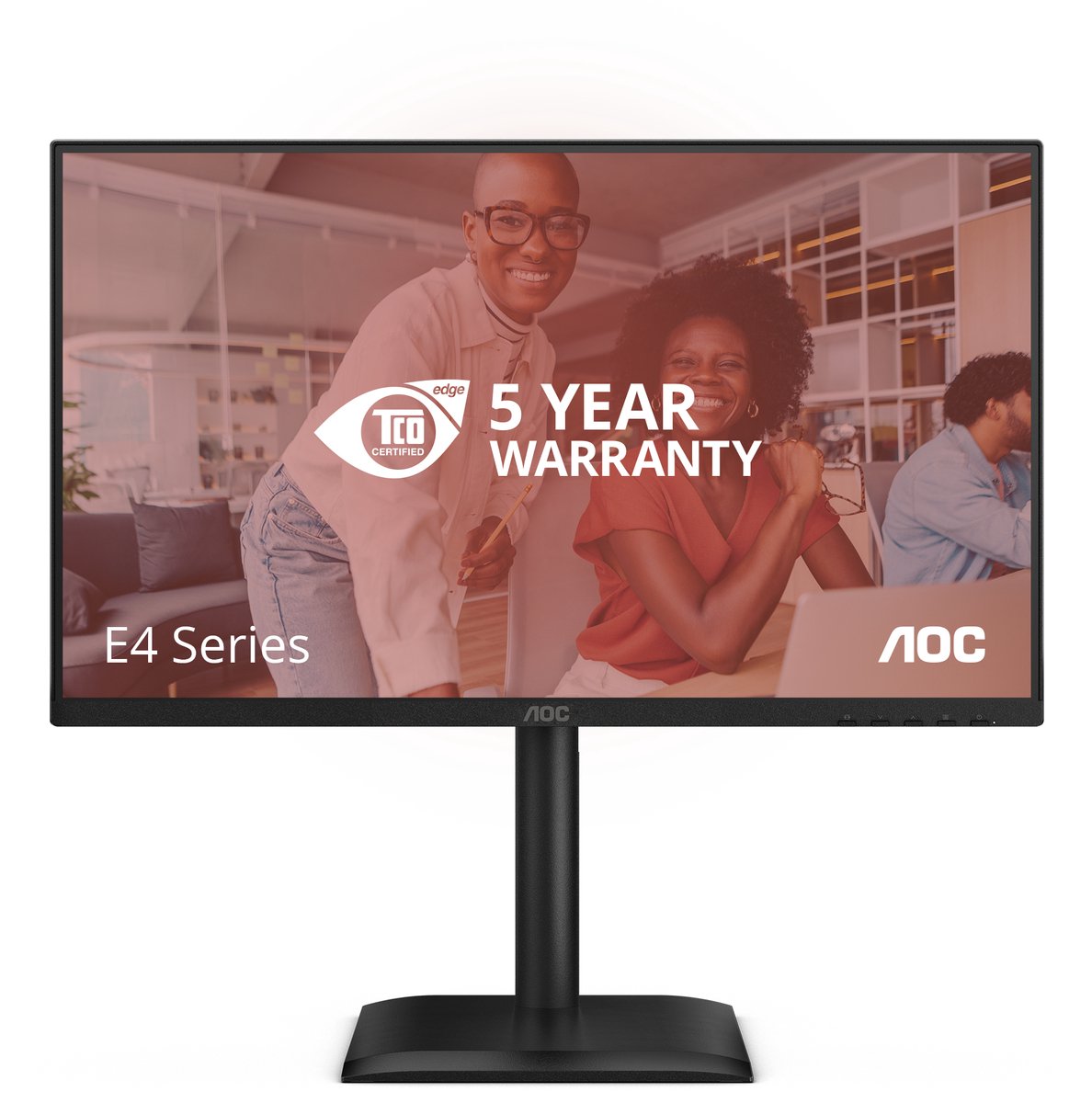 AOC 24E4U 24 inch Full HD IPS monitor met HDMI en speakers