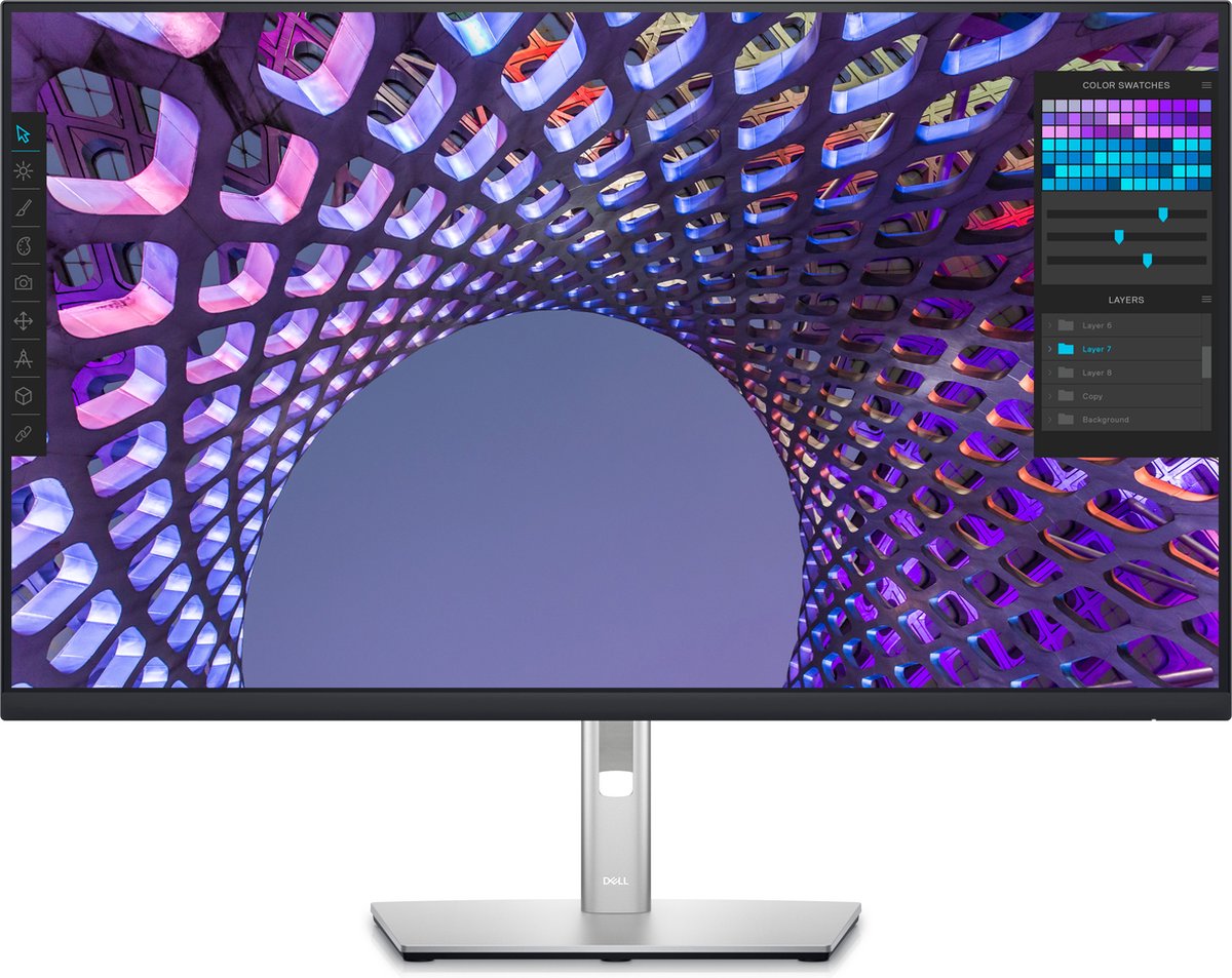 Dell P3223QE 32 inch 4K monitor met USB-C en RJ45
