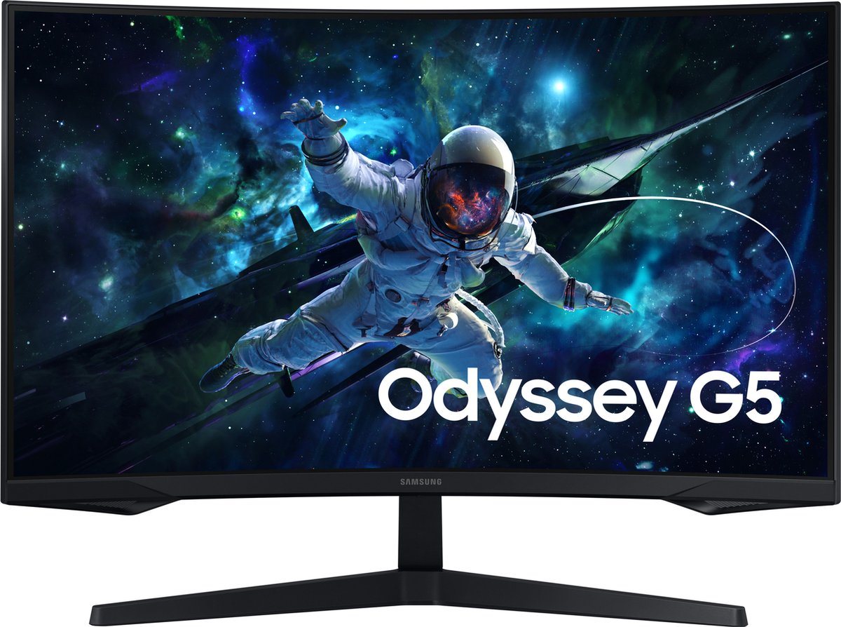 Samsung Odyssey G5 G55C 32 inch QHD monitor met HDMI