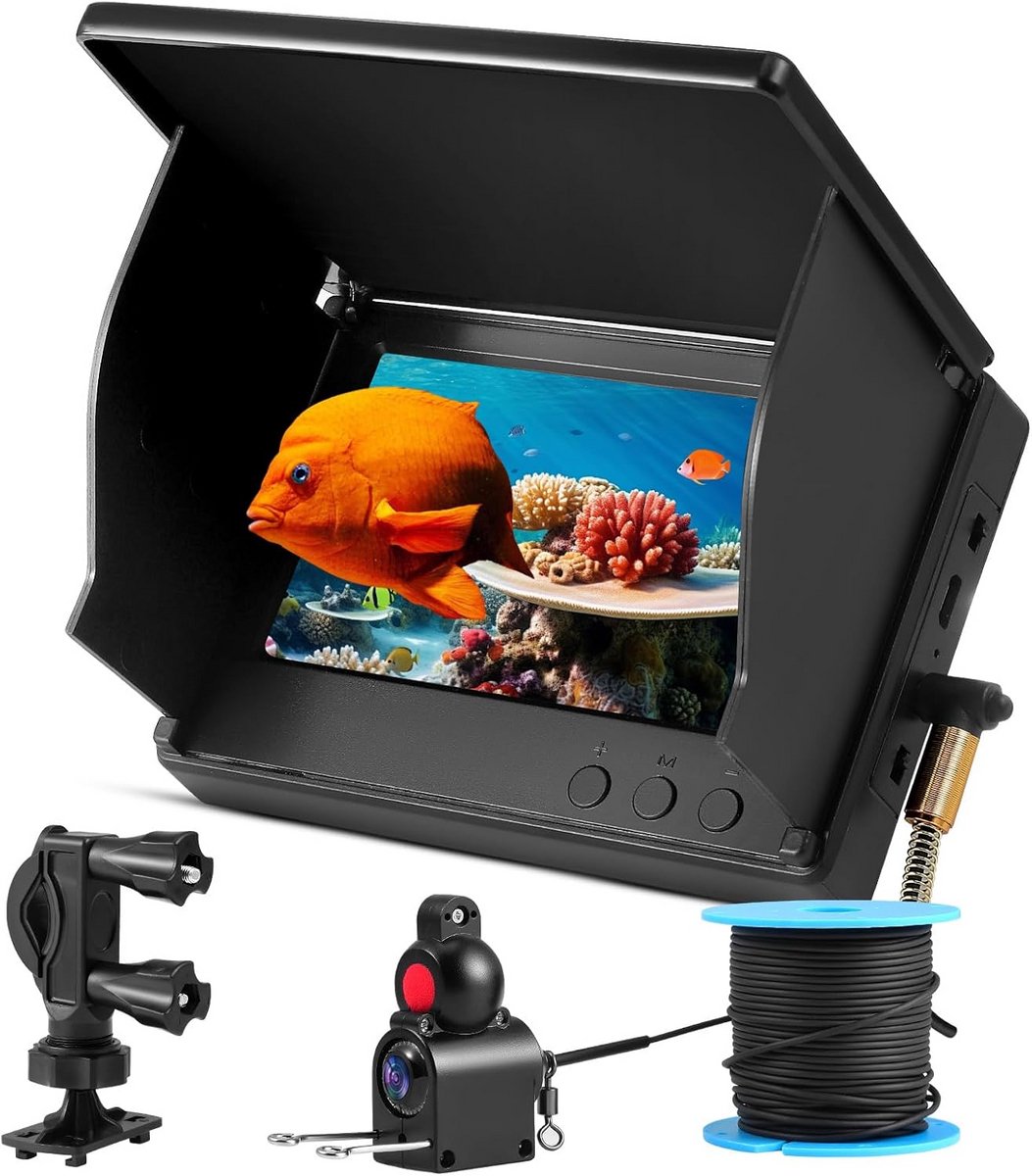 Waterdichte actiecamera gericht op 4K-video onder water