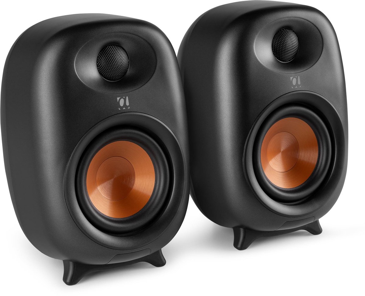 Audizio RS80 pc speakers in donkergrijs