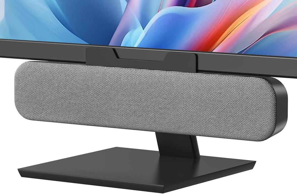 Mini soundbar pc speakers voor onder de monitor