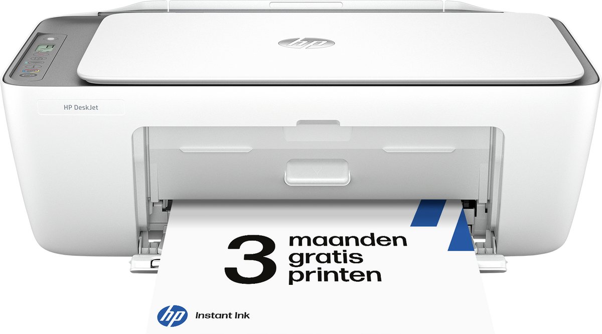 HP DeskJet 2820e All-in-One Printer in cement kleur