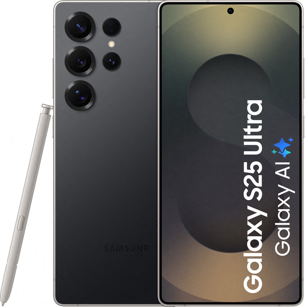 Samsung Galaxy S25 Ultra in Titanium Black