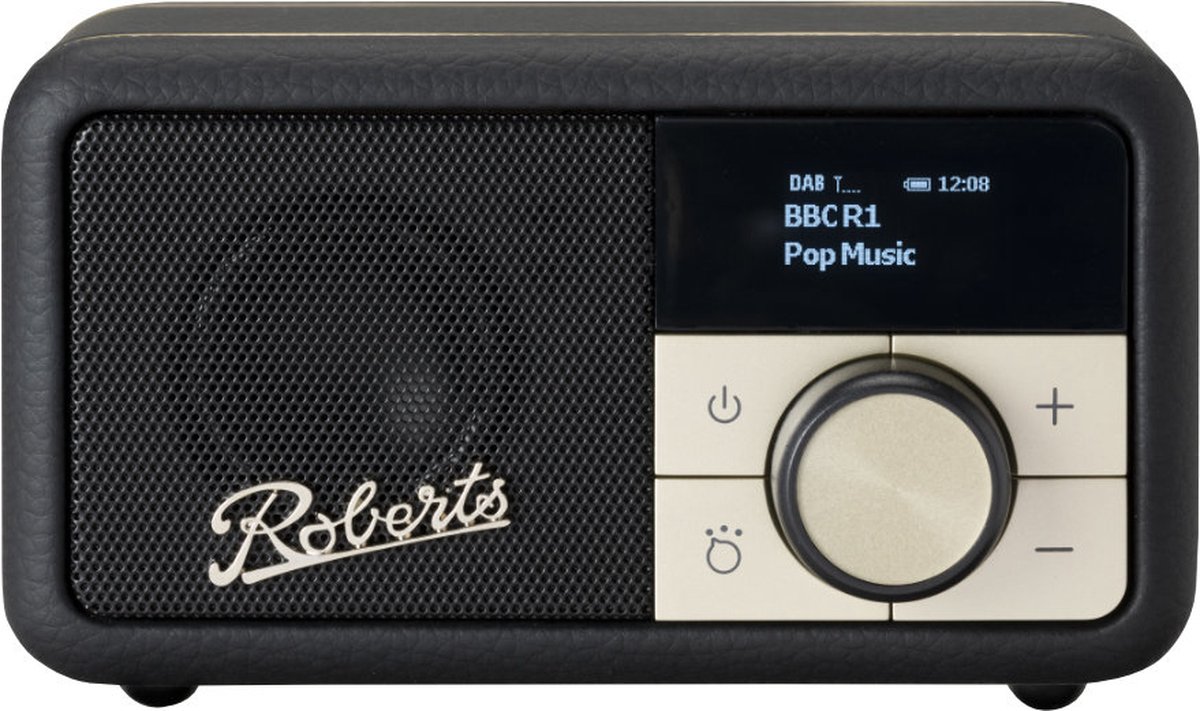 Roberts Revival Petite 2 compacte dab-radio in het zwart