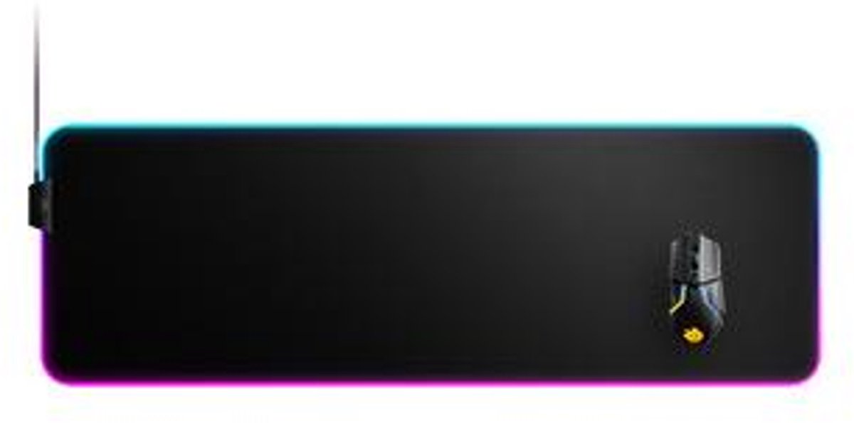 SteelSeries QcK Prism stoffen gaming muismat in XL-formaat
