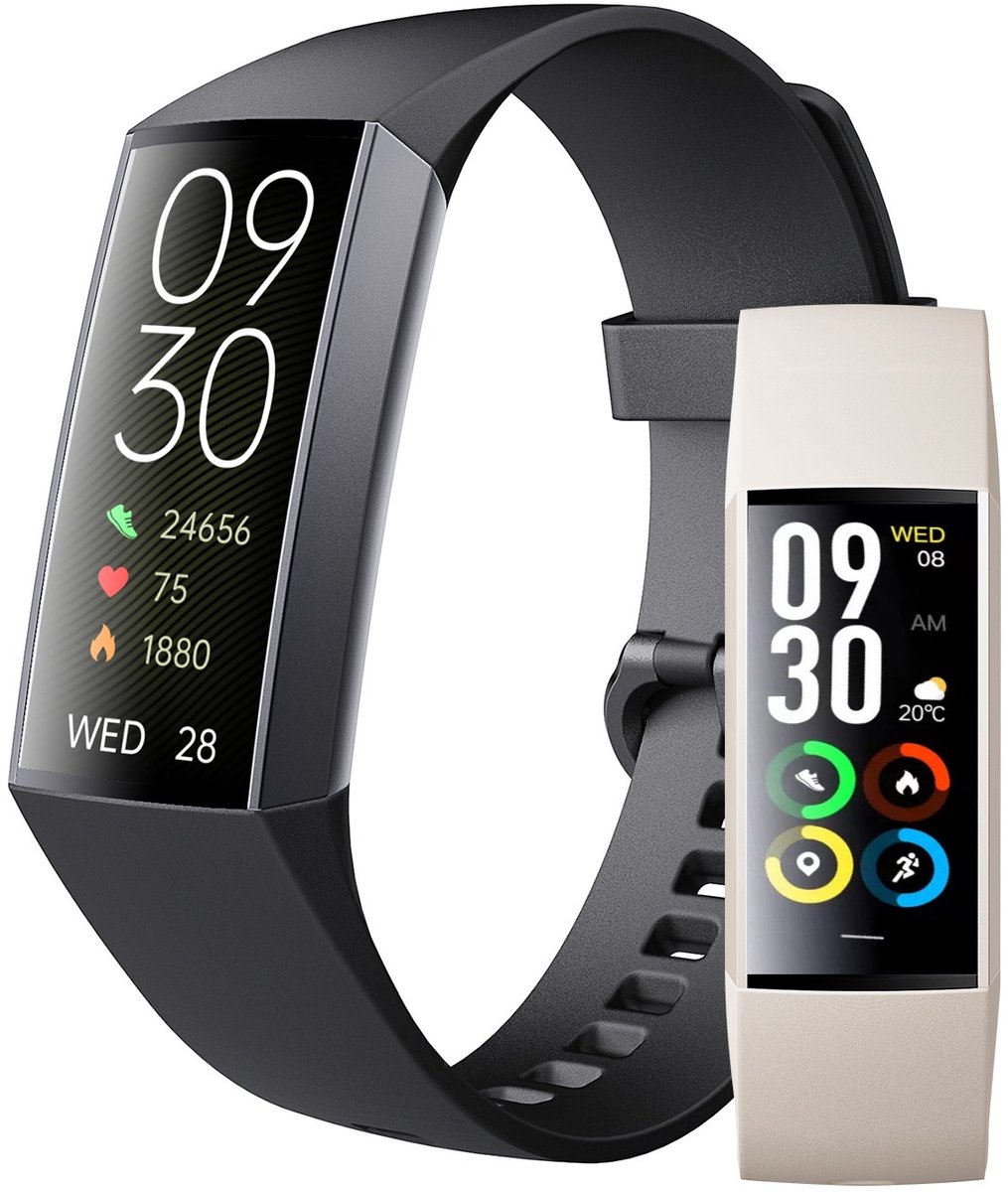 Siltcon Activity Tracker Pro stappenteller horloge met hartslagmeter