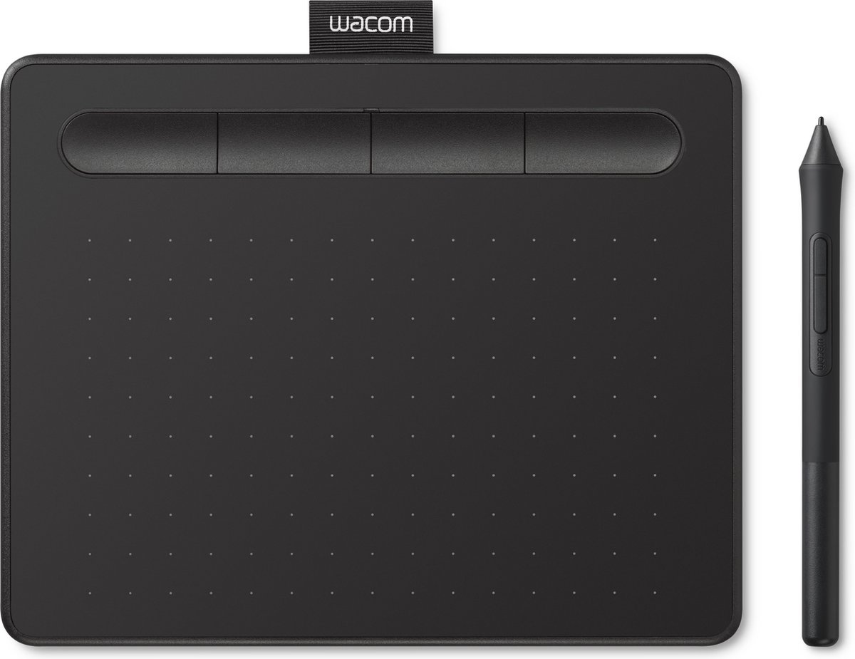 Wacom Intuos Small tekentablet in het zwart