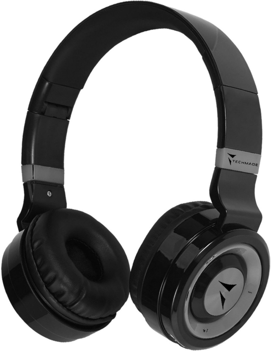 TECHMADE draadloze koptelefoon met microfoon