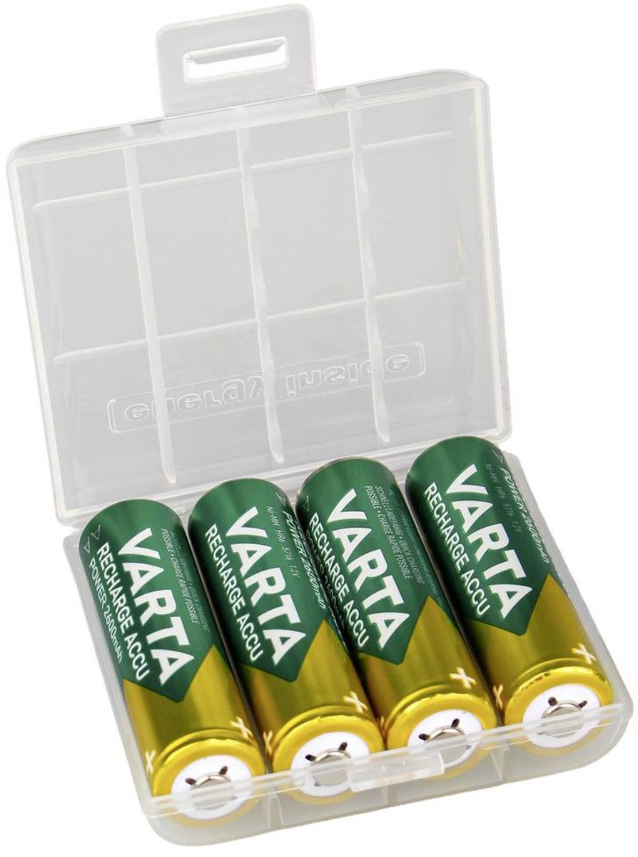 Varta oplaadbare AA-batterijen NiMH 2500 mAh, verpakking van 4 stuks