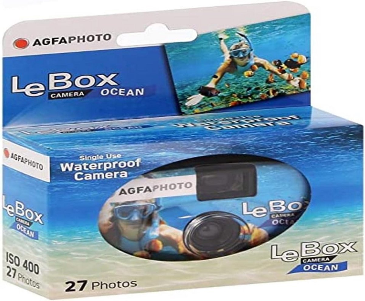 Waterbestendige wegwerpcamera voor onderwateravonturen