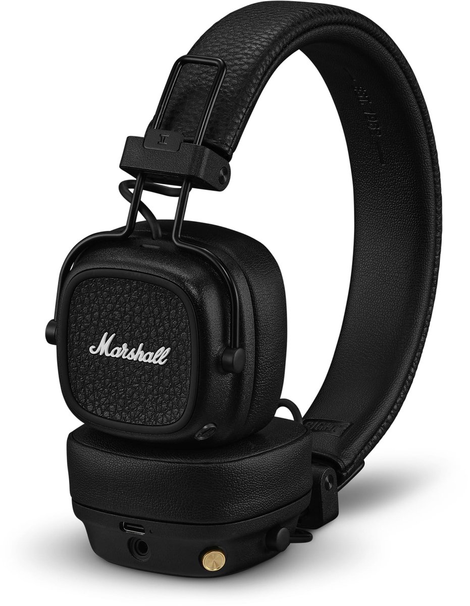Marshall Major V on-ear bluetooth koptelefoon in het zwart