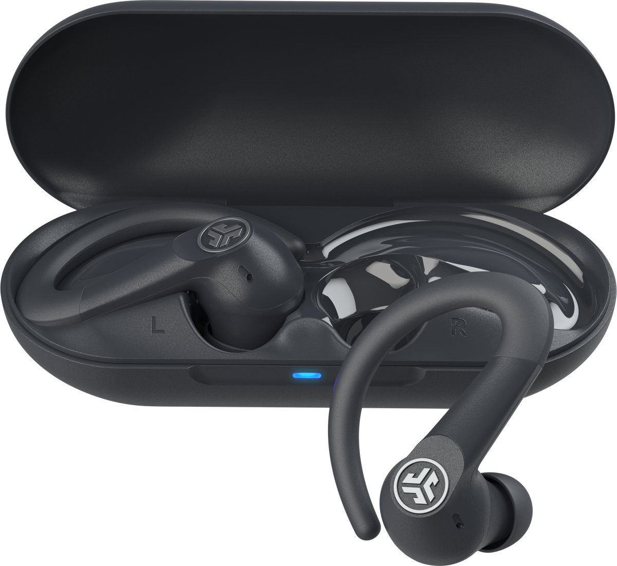 JLab Go Sport ANC sport-koptelefoon, zwart