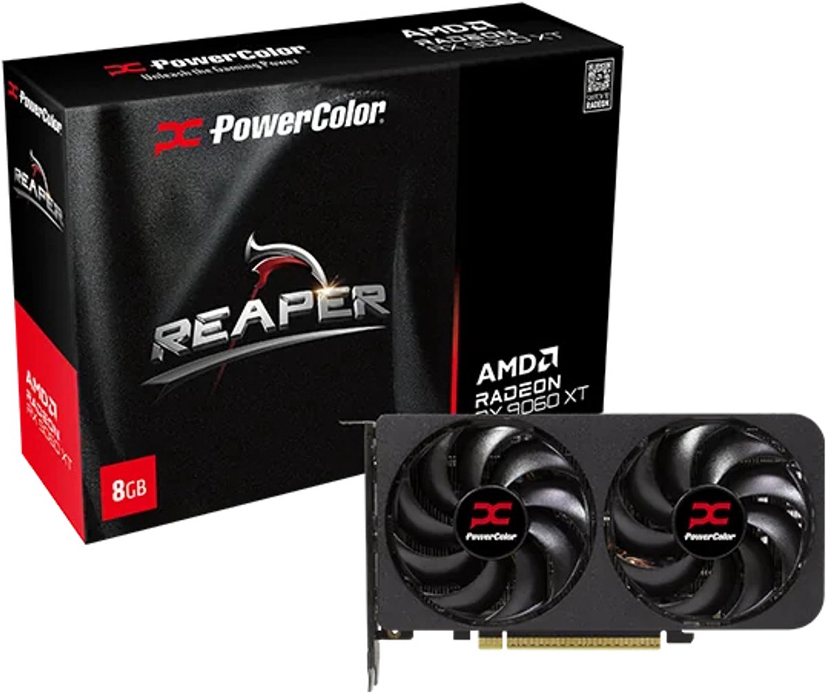 PowerColor Reaper AMD Radeon RX 9060 XT 8GB videokaart