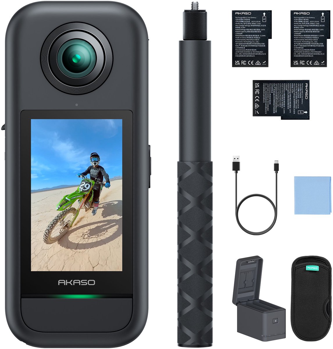 AKASO 360° Action Camera Creator Set