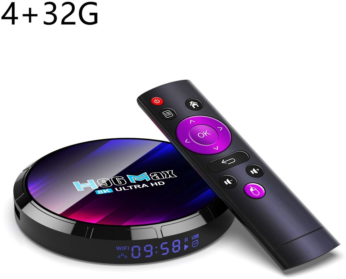 TEKROA H96 MAX RK3528 Android 13 TV-box
