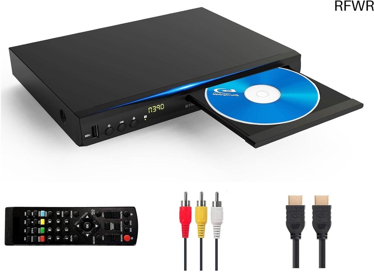 RFWR multimedia blu-ray speler met Dolby Audio en Full HD 1080p
