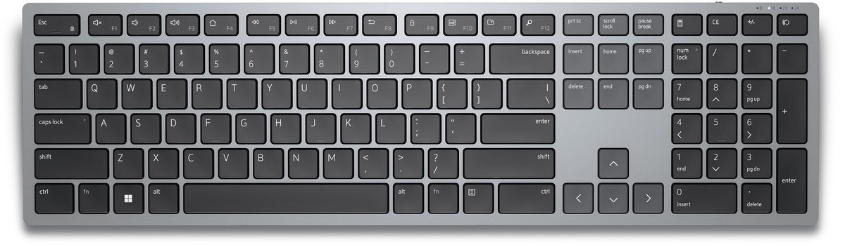 Dell KB700 draadloos toetsenbord in het grijs