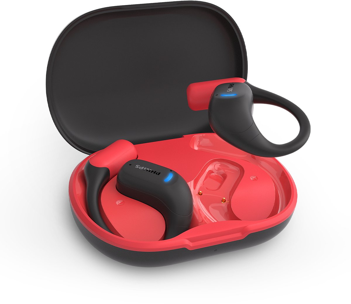Philips TAA6709 open ear sport-koptelefoon, zwart