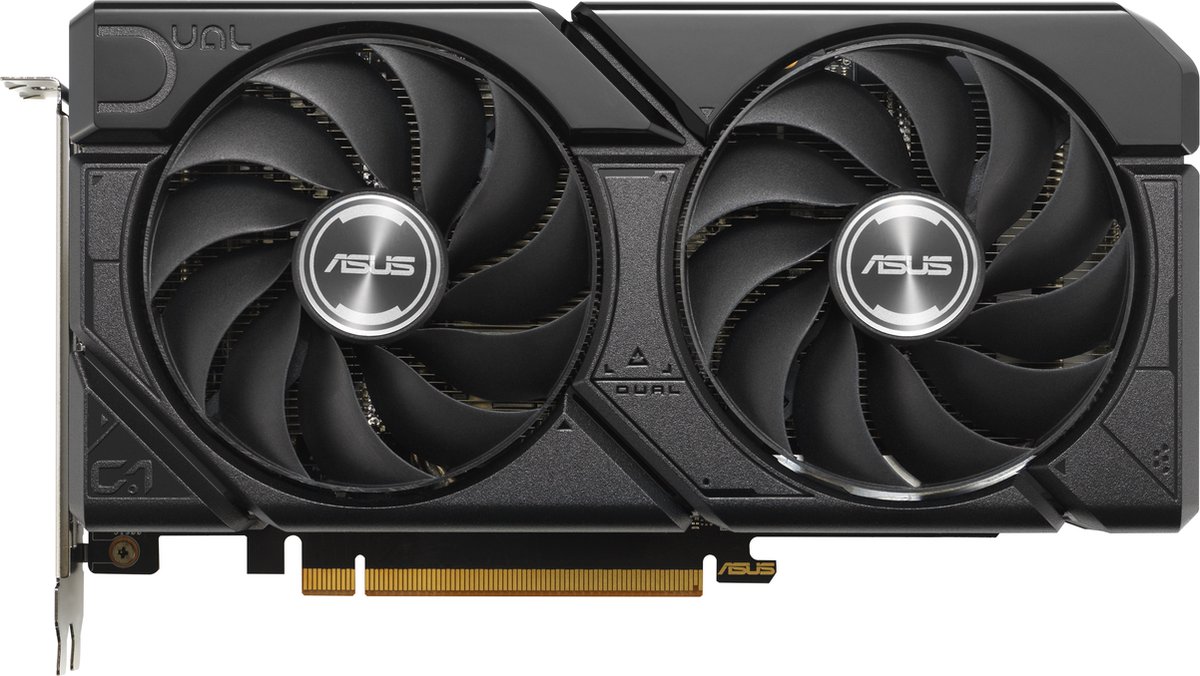 ASUS Dual AMD Radeon RX 7600 EVO OC Edition videokaart