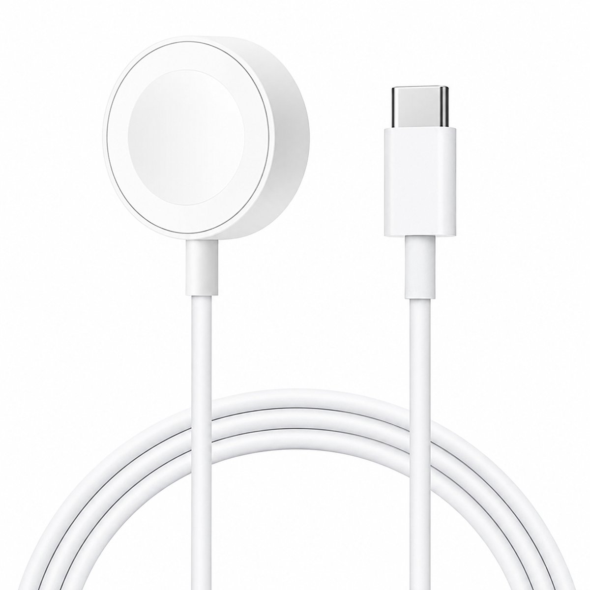 Magnetische draadloze oplader voor Apple Watch met USB-C-kabel
