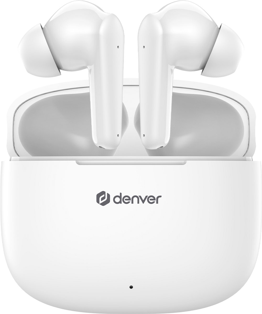 Denver Earbuds TWE-48W lichtgewicht draadloze oordopjes