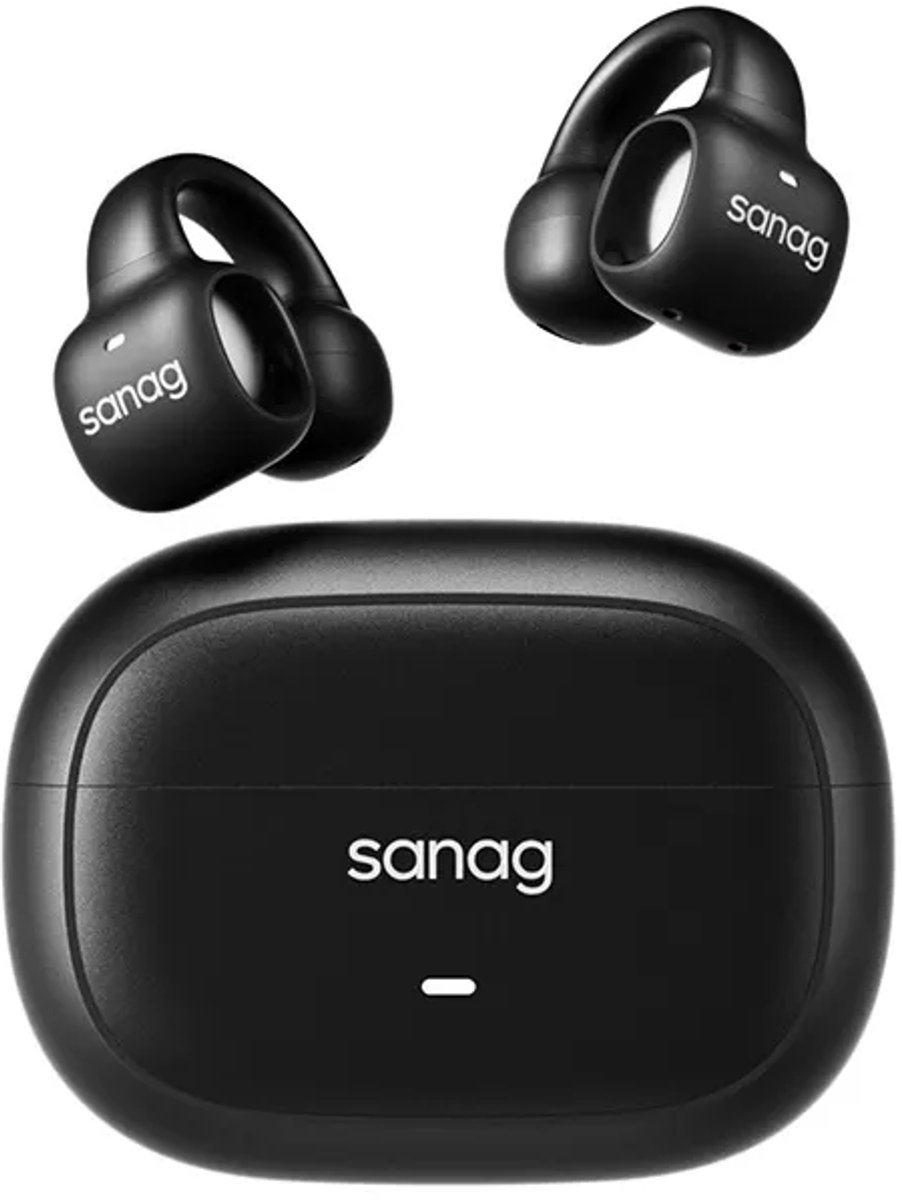 Sanag S3S botgeleiding sport-koptelefoon, zwart