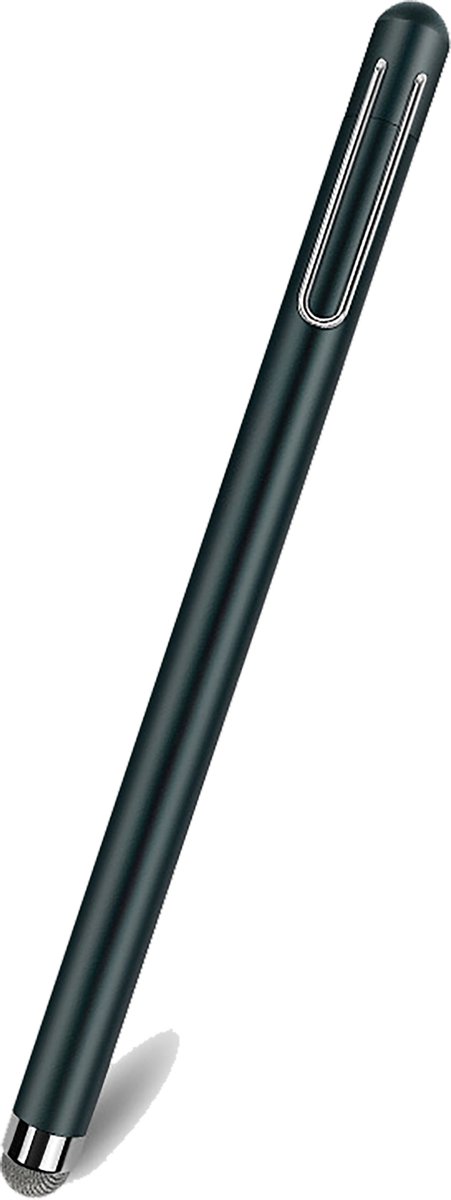 Cazy universele stylus pen met 8mm tip, zwart