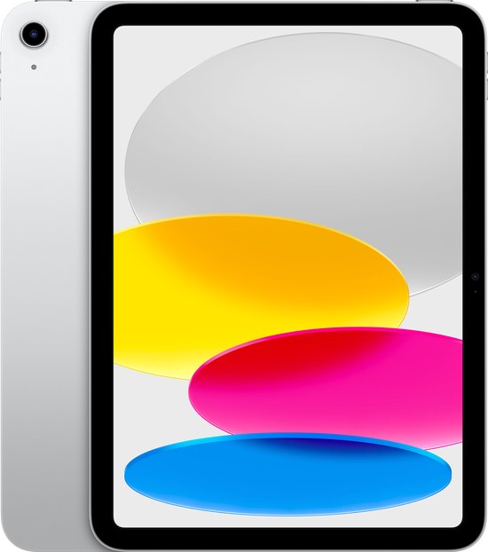 Apple iPad 10e generatie tablet in zilver