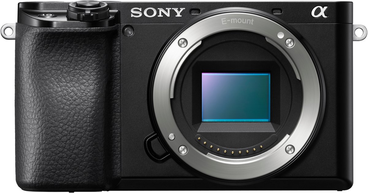 Sony A6100 systeemcamera body in zwart