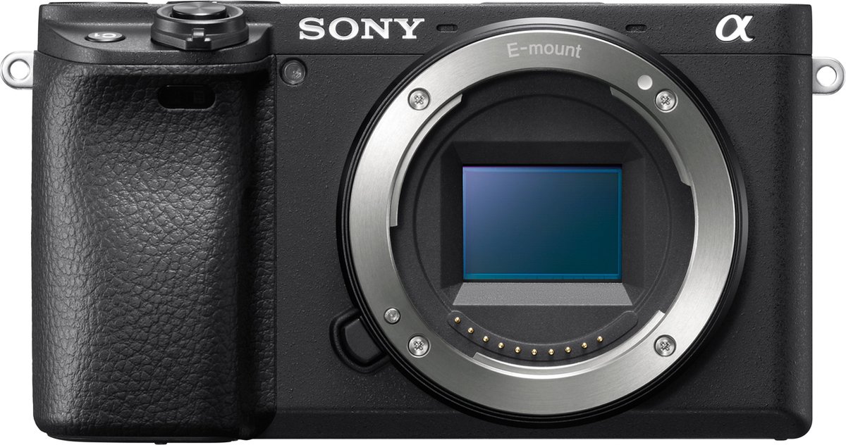 Sony A6400 systeemcamera body in zwart