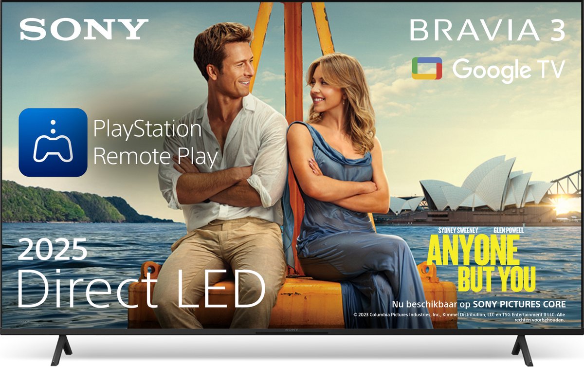 Sony Bravia 3 75 inch 4K LED grote tv