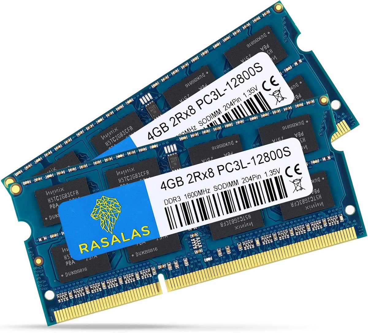 RAM Geheugen Kit 8GB 1.35V dual-channel kit