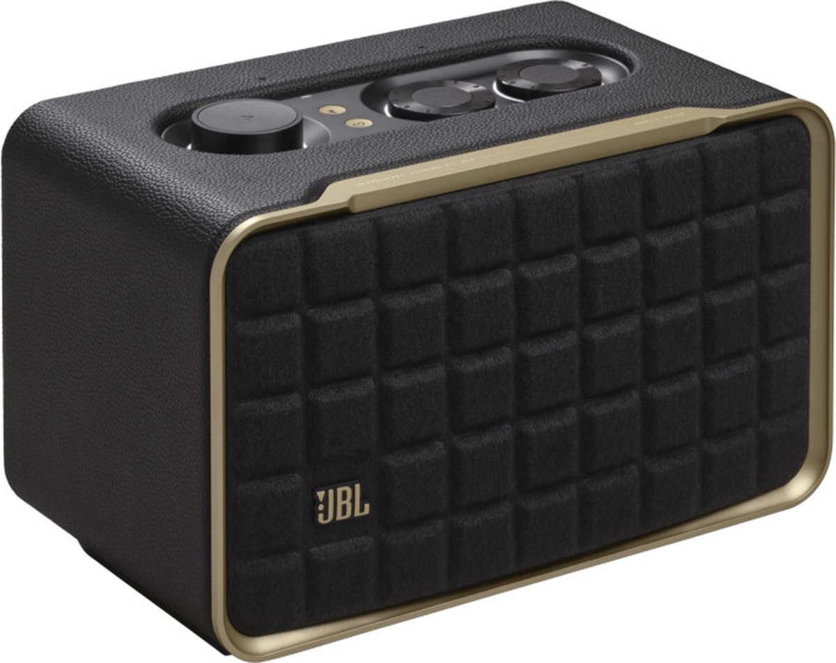 JBL Authentics 200 wifi speaker met retro design in het zwart